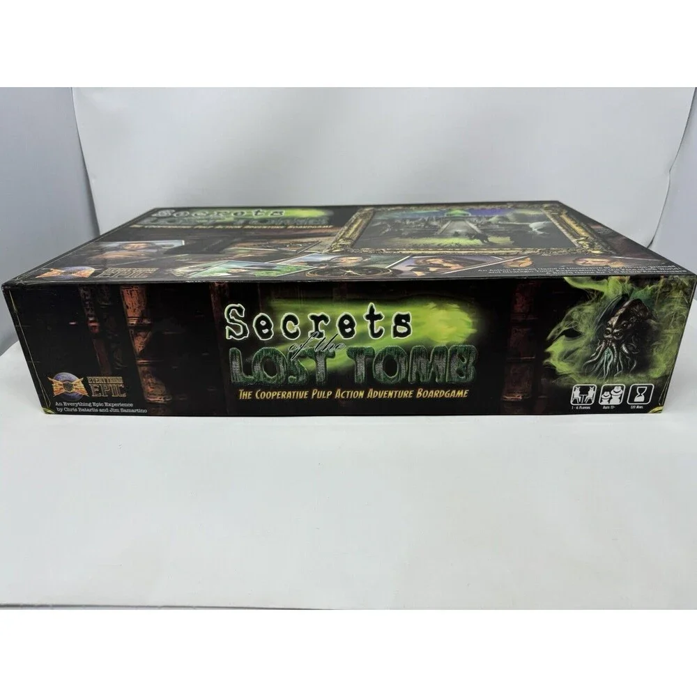 Secrets Of The Lost Tomb 1st Edition Everything Epic Adventure Game Complete!